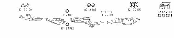  BMW_221 Exhaust system BMW221