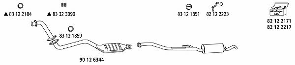  BMW_240 Exhaust system BMW240