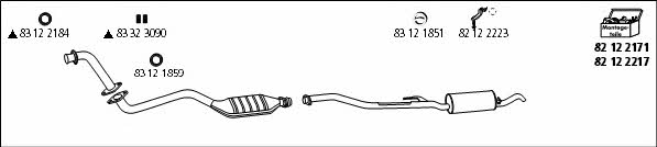  BMW_246 Exhaust system BMW246