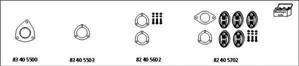  MT-DAE5 Exhaust system MTDAE5