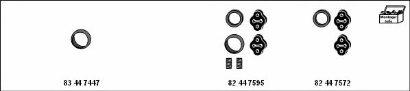  MT-MA25 Exhaust system MTMA25