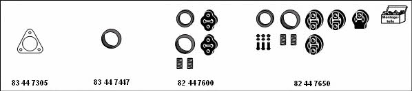 HJS Leistritz MT-MA32 Exhaust system MTMA32