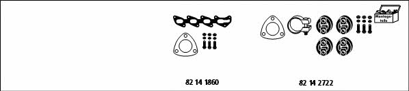 HJS Leistritz MT-OP22 Exhaust system MTOP22