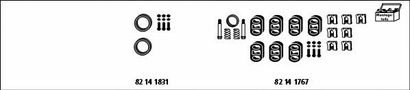 HJS Leistritz MT-OP72 Exhaust system MTOP72