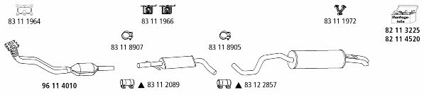  VW_449A Exhaust system VW449A