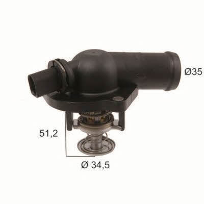Hoffer 8192730 Thermostat, coolant 8192730