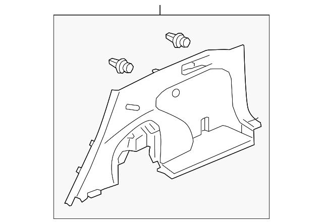 84611T0AA01ZB Honda TRIMS