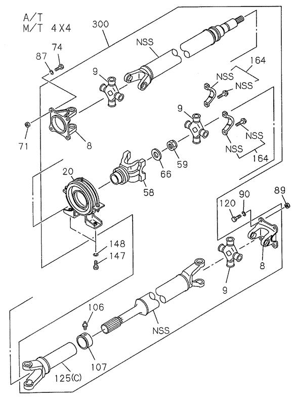 Honda 89702-95261 JOURNAL ASSY- 8970295261