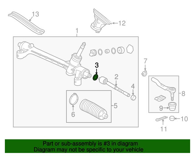 53537T5R003 Honda Distance washer