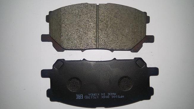 Hsb HP5166 Brake Pad Set, disc brake HP5166