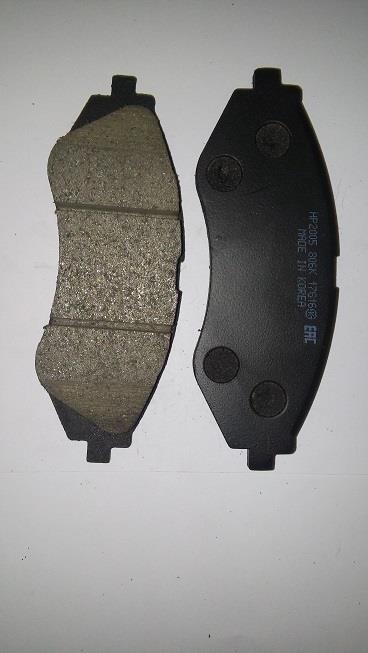 Hsb HP2005 Brake Pad Set, disc brake HP2005
