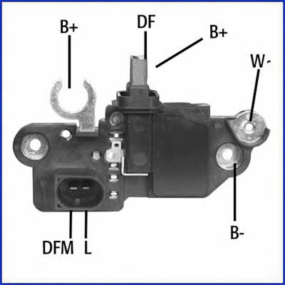 Alternator regulator Smart Cabrio: 130577 Huco Generator regulator