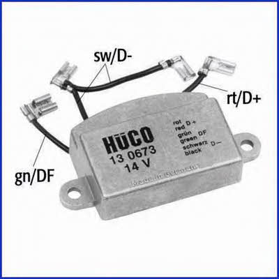 Huco 130673 Alternator regulator 130673