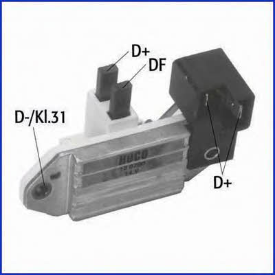 Alternator regulator Fiat Fiorino: 130790 Huco Generator regulator