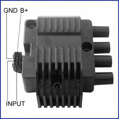 Engine coil pack Opel Astra F: 138430 Huco Ignition coil