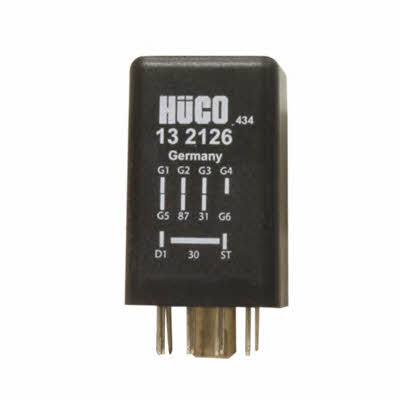 Heater plug relay Volkswagen Multivan: 132126 Huco Glow plug relay