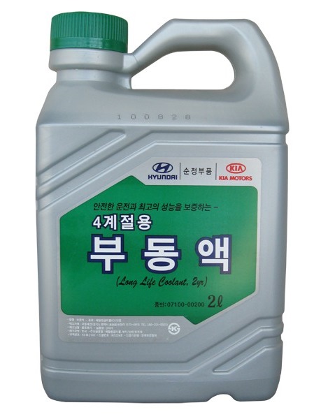 Hyundai/Kia 07100 00420 Coolant concentrate for Asian cars, green, 2L 0710000420
