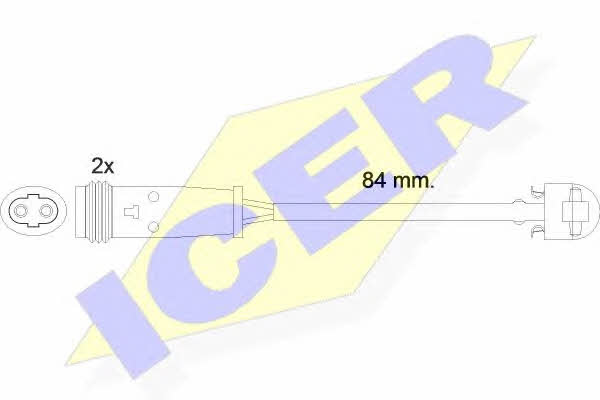 Icer 610484 E C Warning contact, brake pad wear 610484EC