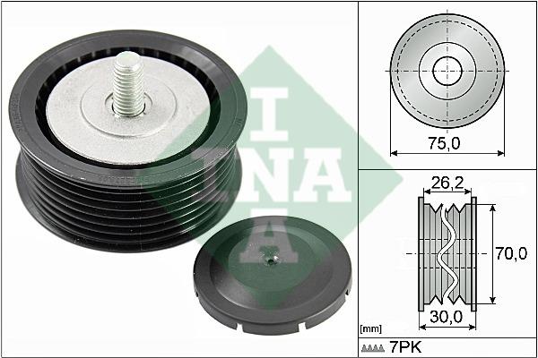 INA 532 0800 10 Idler Pulley 532080010