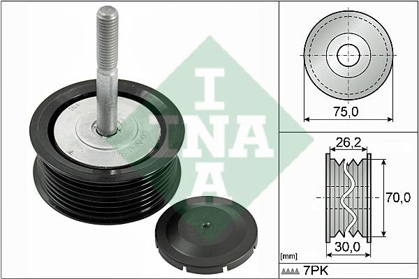 INA 532 0792 10 Idler Pulley 532079210