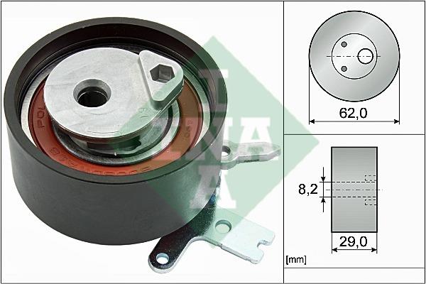 INA 531 0897 10 Toothed belt pulley 531089710