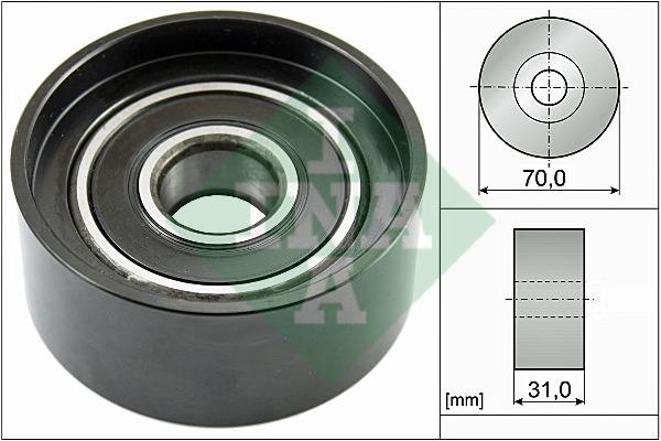INA 532 0588 10 Idler Pulley 532058810