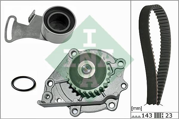 INA 530 0242 30 TIMING BELT KIT WITH WATER PUMP 530024230