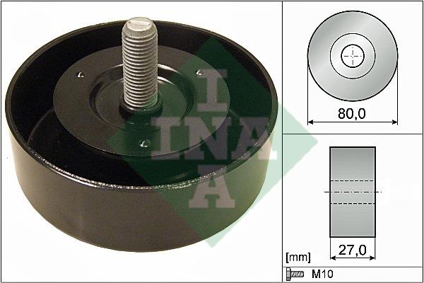 INA 532 0658 10 Idler Pulley 532065810
