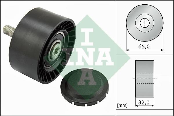 INA 532 0660 10 Idler Pulley 532066010