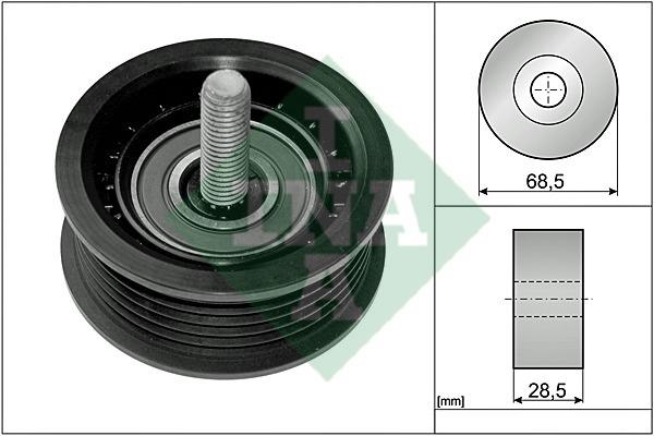 INA 532 0745 10 Idler Pulley 532074510