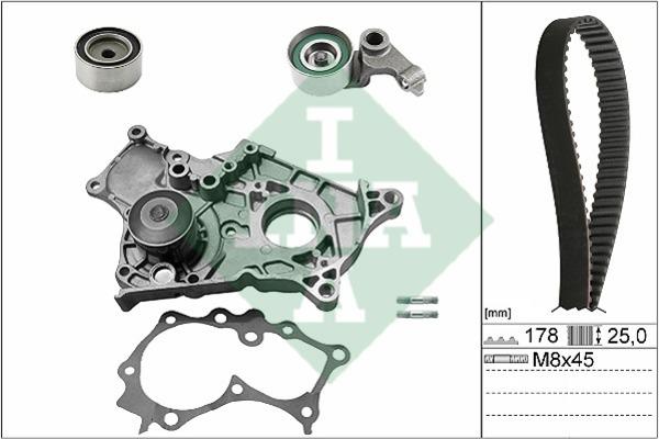  530 0422 30 TIMING BELT KIT WITH WATER PUMP 530042230