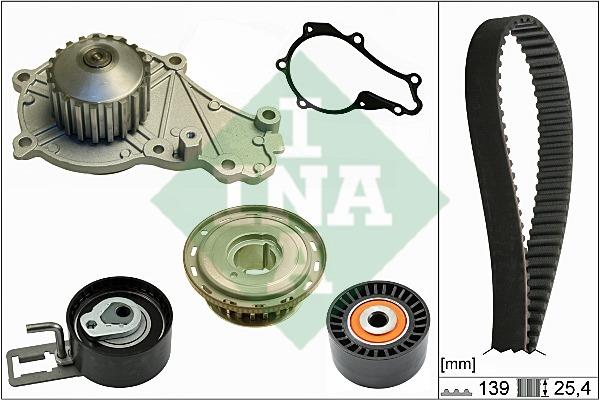 INA 530 0633 30 TIMING BELT KIT WITH WATER PUMP 530063330