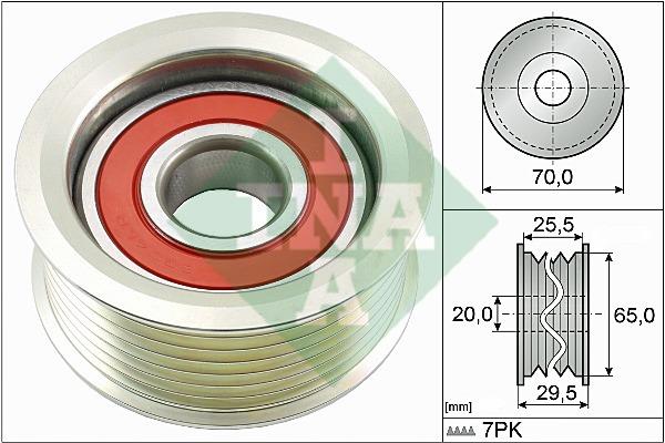 INA 532 0803 10 Idler Pulley 532080310