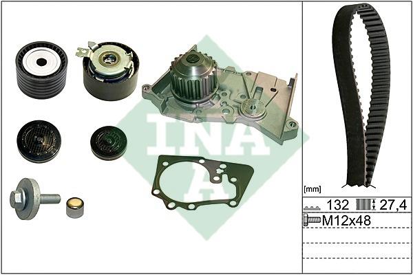  530 0640 30 TIMING BELT KIT WITH WATER PUMP 530064030