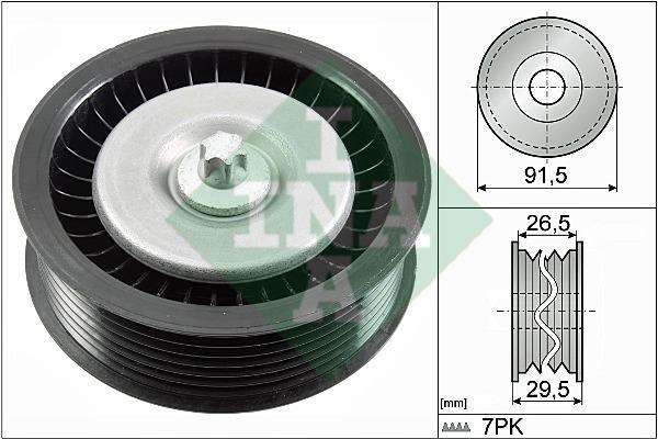 INA 532 0808 10 Idler Pulley 532080810