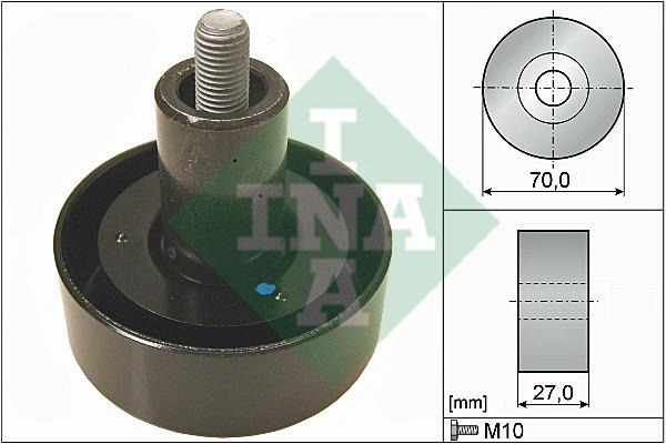 INA 532 0657 10 Idler Pulley 532065710