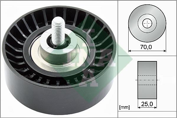 INA 532 0655 10 Idler Pulley 532065510