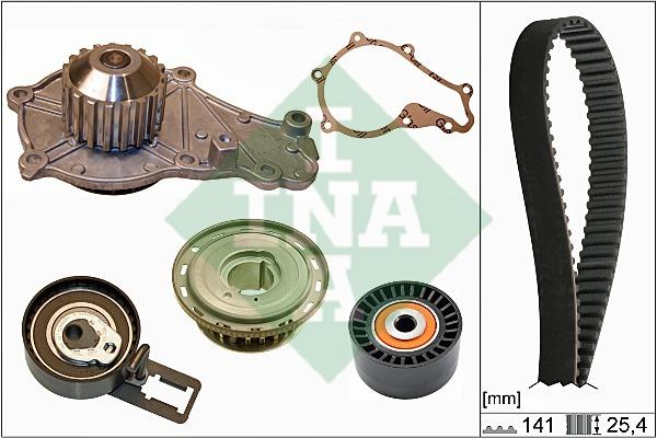 INA 530 0631 30 TIMING BELT KIT WITH WATER PUMP 530063130