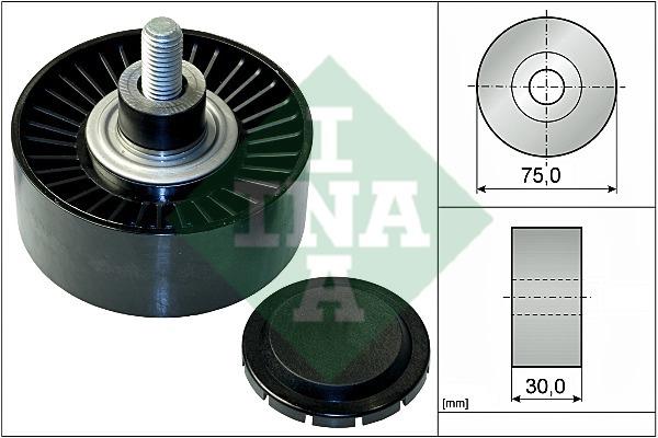 Guide pulley BMW: 532075110 INA Idler Pulley