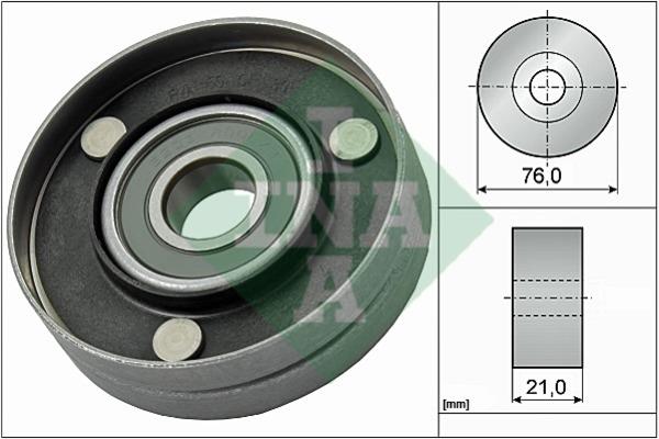 INA 532 0567 10 Idler Pulley 532056710