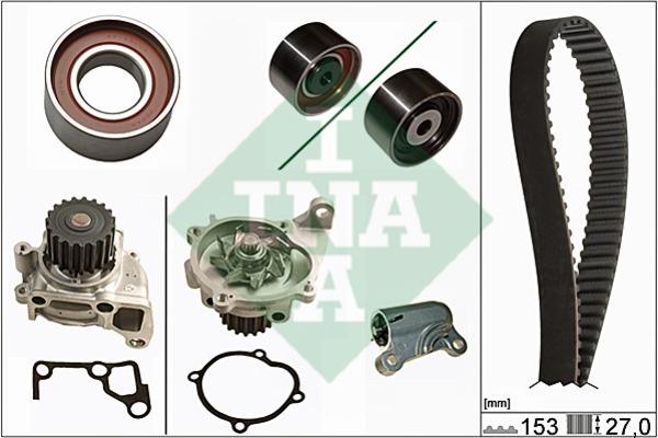 INA 530 0485 30 TIMING BELT KIT WITH WATER PUMP 530048530