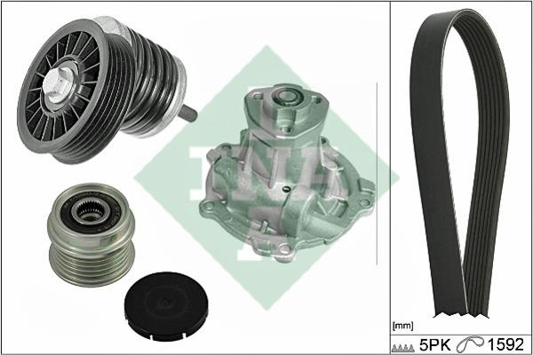 INA 529 0161 30 Drive belt kit 529016130