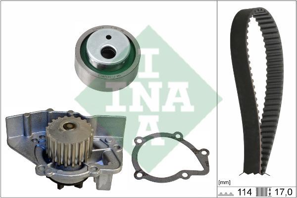 INA 530 0258 30 TIMING BELT KIT WITH WATER PUMP 530025830