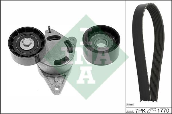 INA 529 0136 10 Drive belt kit 529013610 529013610 INA Drive belt kit