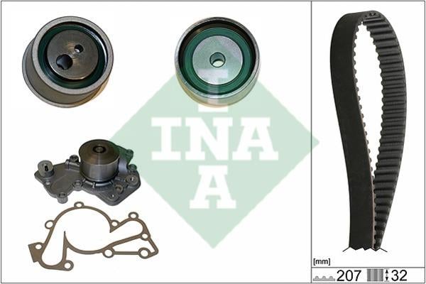 INA 530 0430 30 TIMING BELT KIT WITH WATER PUMP 530043030
