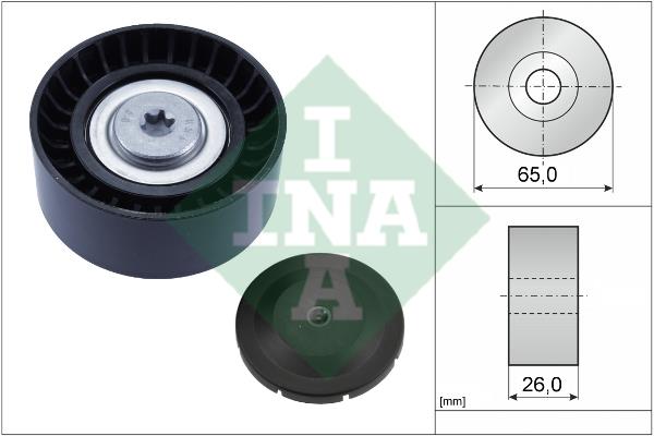 INA 532 0804 10 Idler Pulley 532080410
