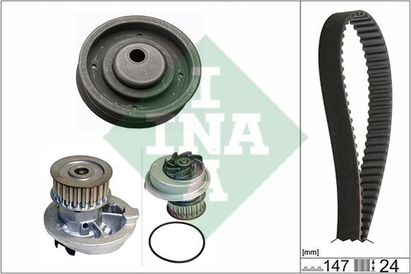 INA 530 0145 30 TIMING BELT KIT WITH WATER PUMP 530014530