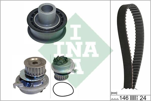 INA 530 0020 30 TIMING BELT KIT WITH WATER PUMP 530002030
