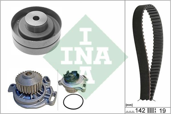 INA 530 0156 30 TIMING BELT KIT WITH WATER PUMP 530015630