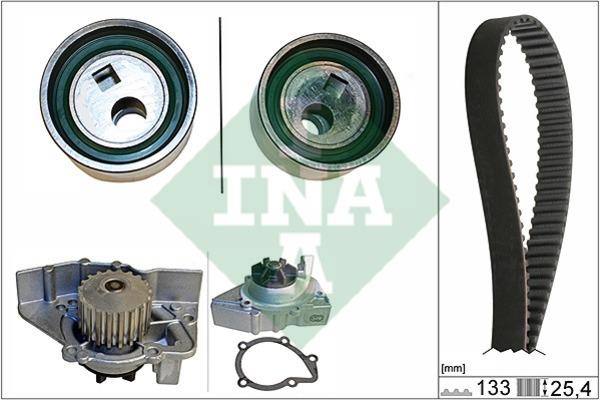 INA 530 0106 30 TIMING BELT KIT WITH WATER PUMP 530010630